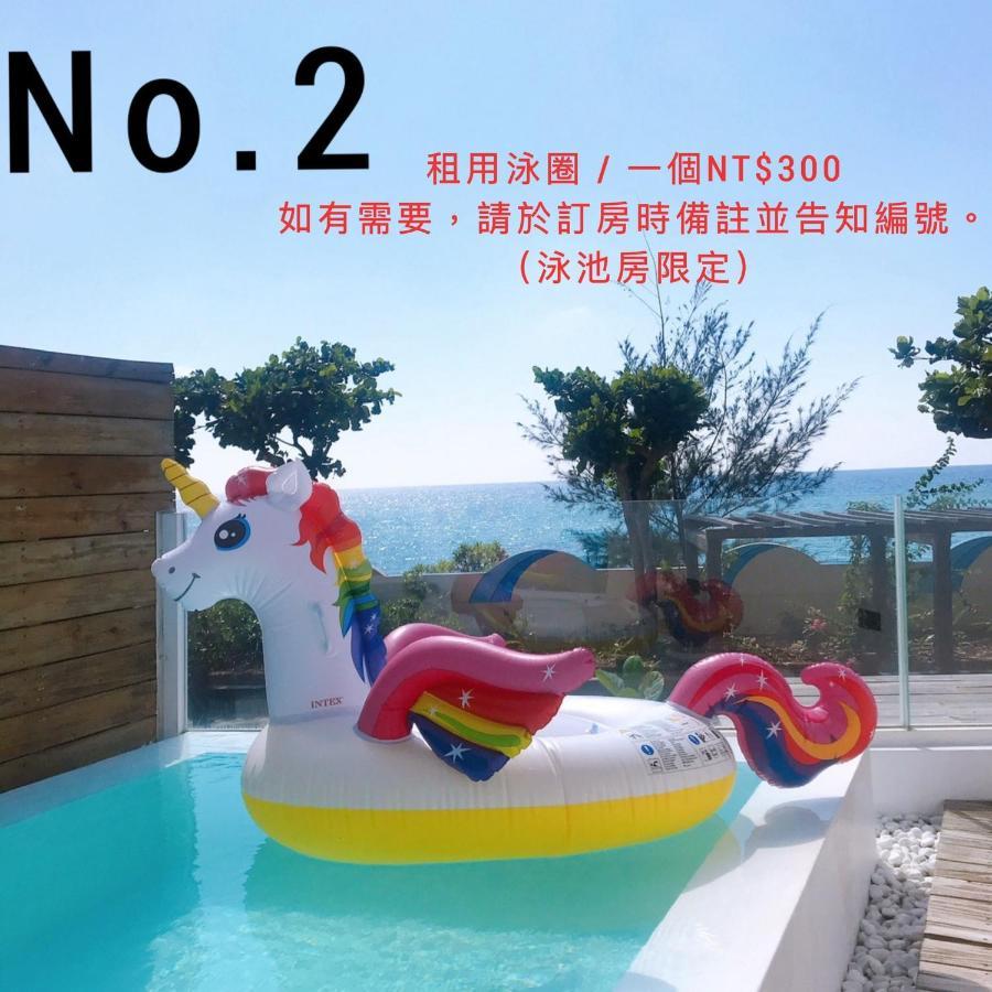 後面有灣Hooope Inn Checheng Buitenkant foto
